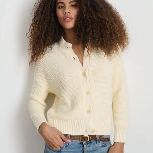 ALEX MILL Nico Cardigan in Cotton Size XL